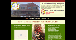 Desktop Screenshot of neighborguyhandyman.com